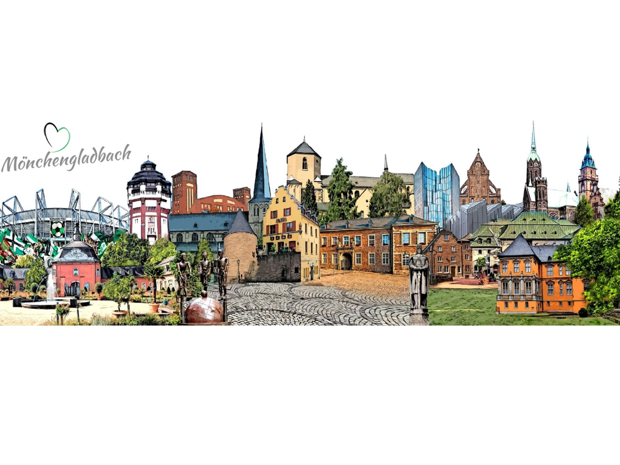 Skyline Mönchengladbach